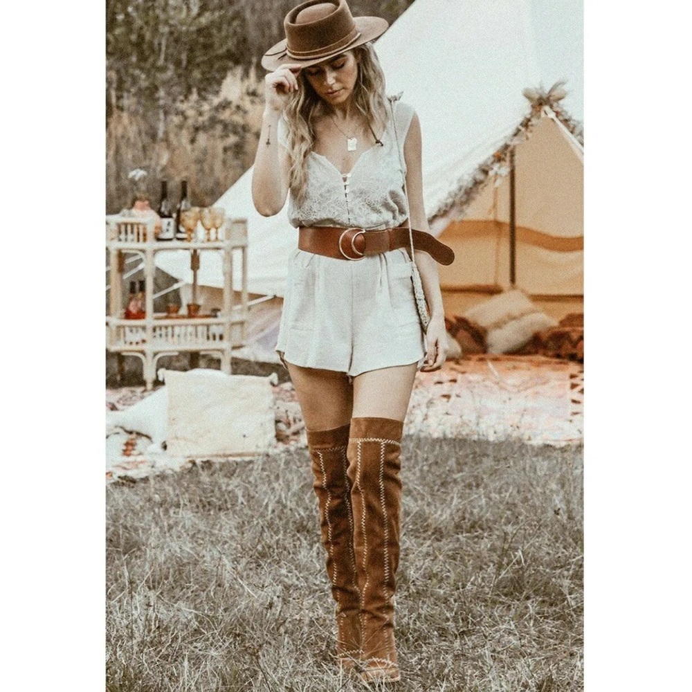 100% Cotton Spell Romper XS